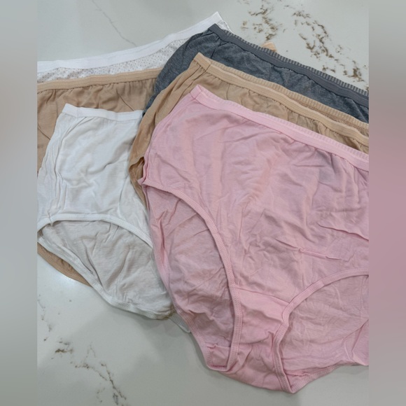 Just My Size 6 pack Women's Briefs - Picture 1 of 5